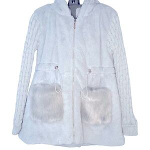 Sherpa Fashion Hooded Coat